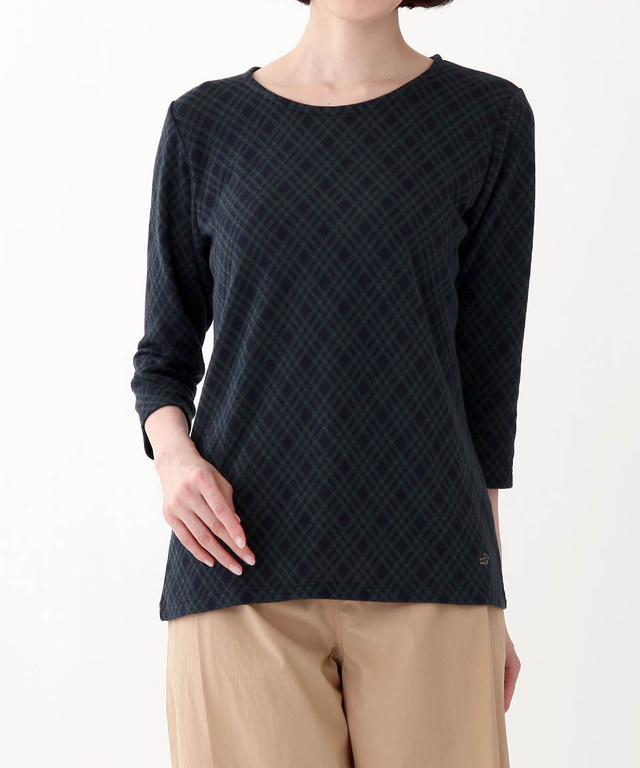ダイヤジャガードTシャツ