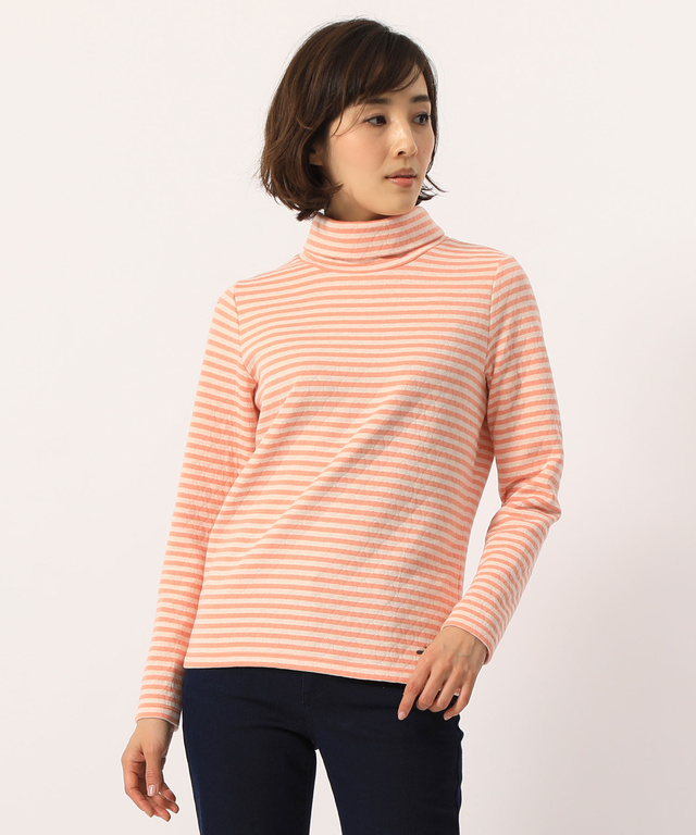 ボーダーカットチュニック