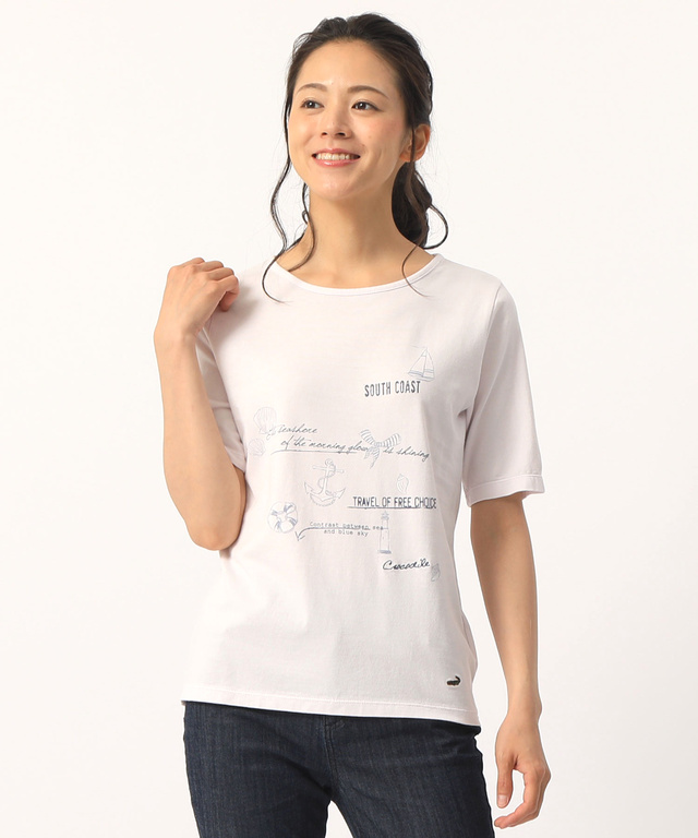 マリンモチーフTシャツ
