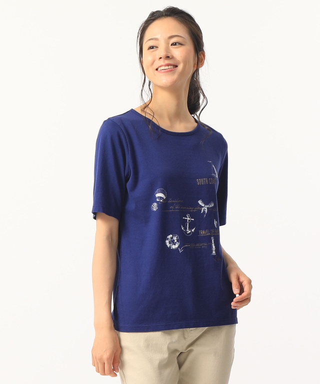 マリンモチーフTシャツ