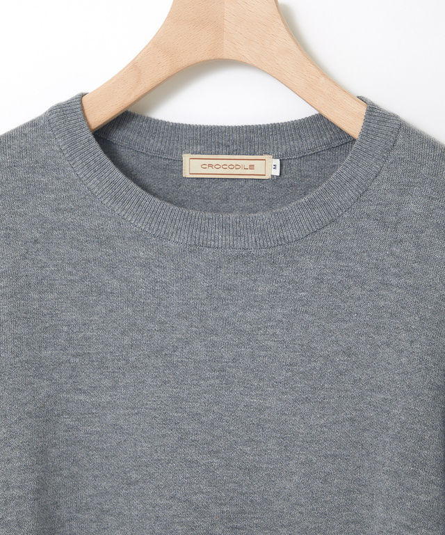 シルクブレンド 接結 ニット【手洗いOK】