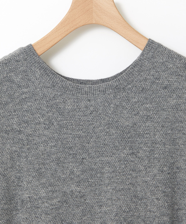 2WAY スリット ニットベスト【手洗いOK】