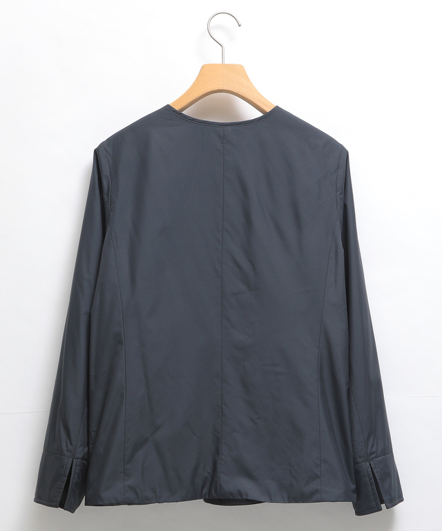 ノーカラー ライトジャケット【オクタ(R)使用】【撥水加工】