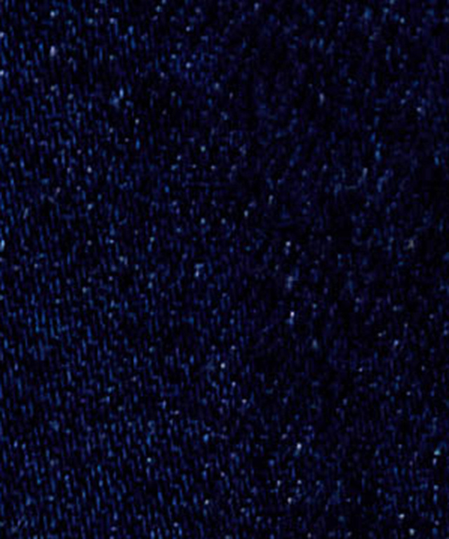 ノーカラー デニムジャケット