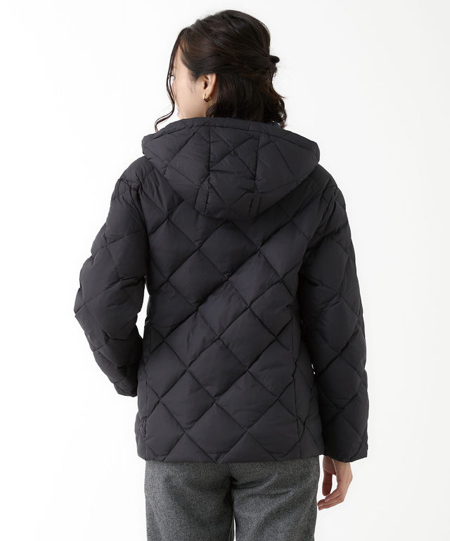 2WAYフード キルトダウン ジャケット