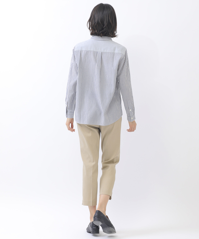 美シルエット スティック パンツ【接触冷感】