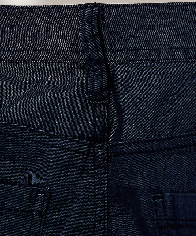 デニムライク ストレッチ パンツ