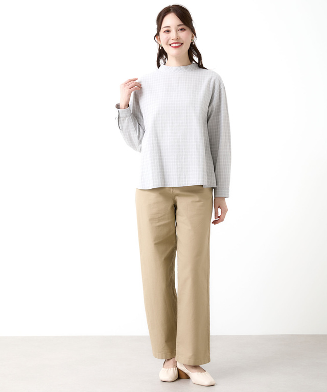 微起毛ストレッチパンツ