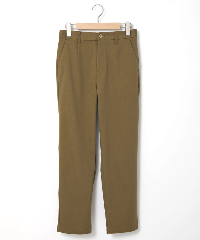 ストレッチ ストレート パンツ【接触冷感】【吸汗速乾】