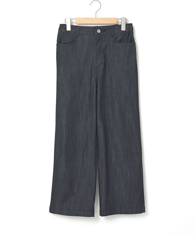 ブリーズデニム 【ワイド9分丈】【接触冷感】