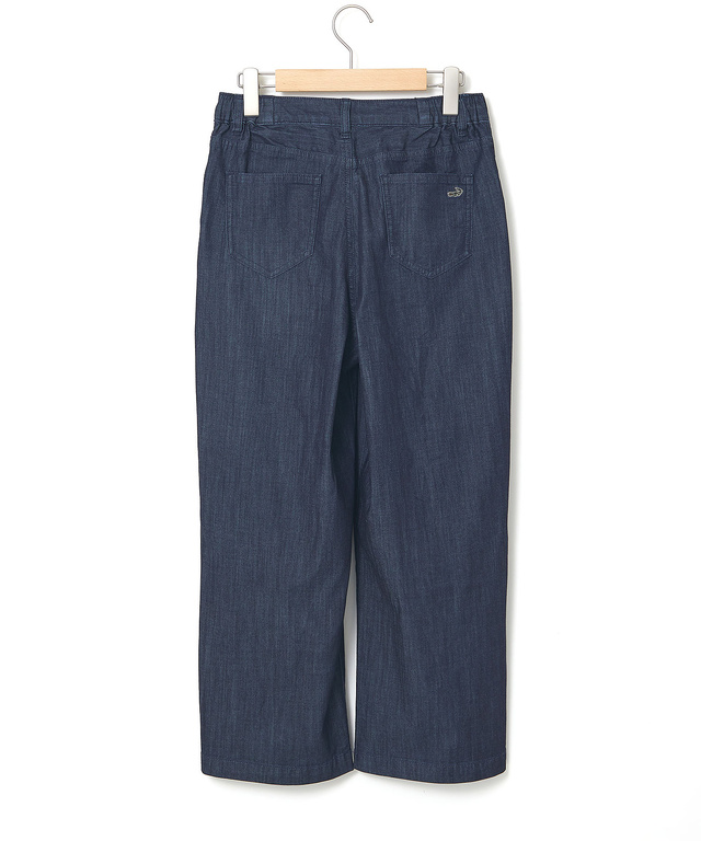 ブリーズデニム 【ワイド9分丈】【接触冷感】