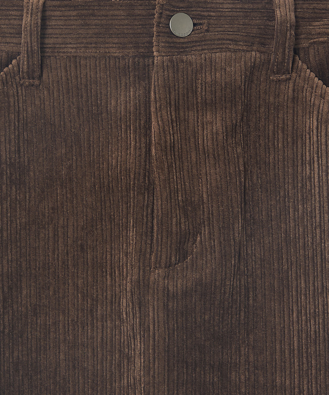 コーデュロイ ミドル丈 スカート