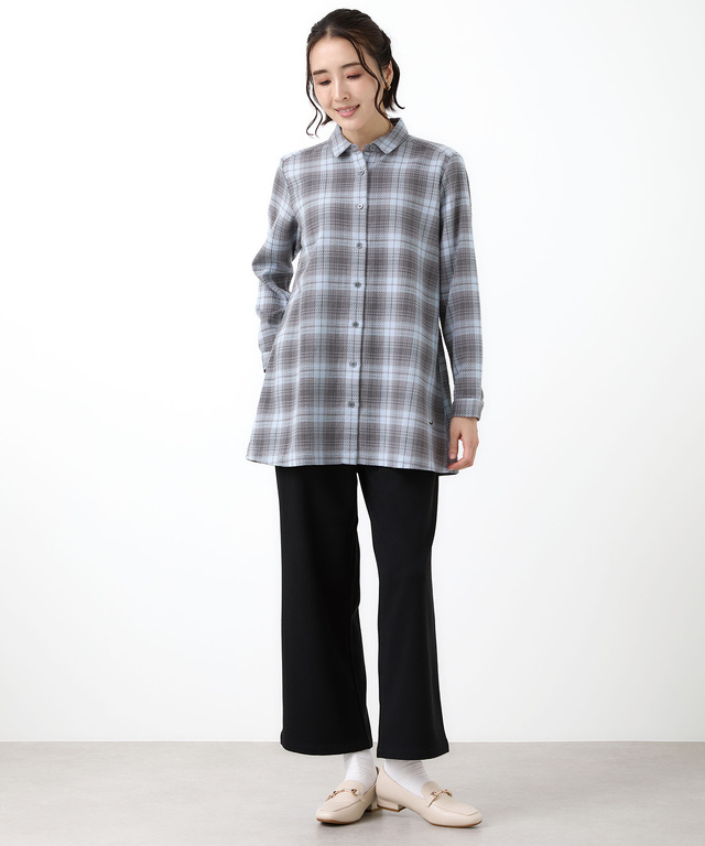 ドビー チェック チュニック【一部店舗限定】
