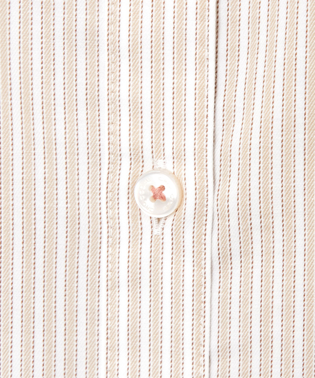 ノンアイロン ストライプ チュニック【シワになりにくい】