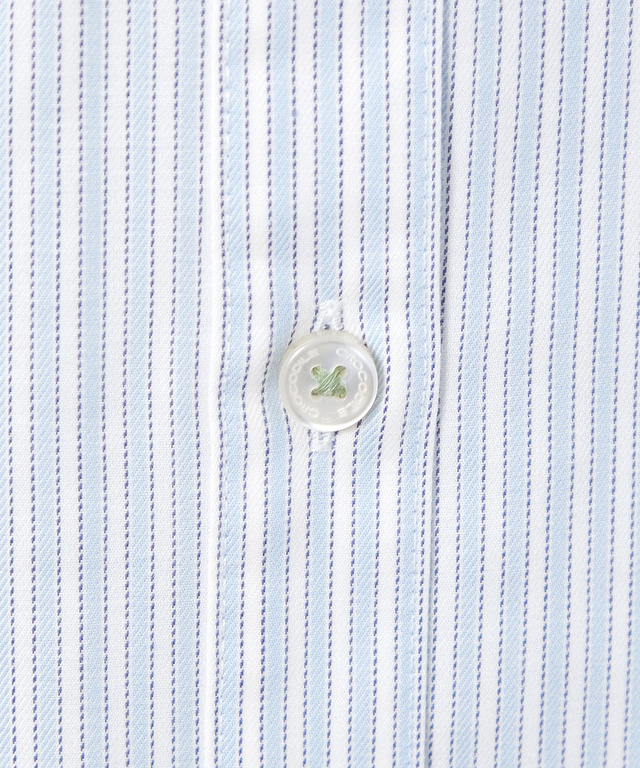 ノンアイロン ストライプ チュニック【シワになりにくい】