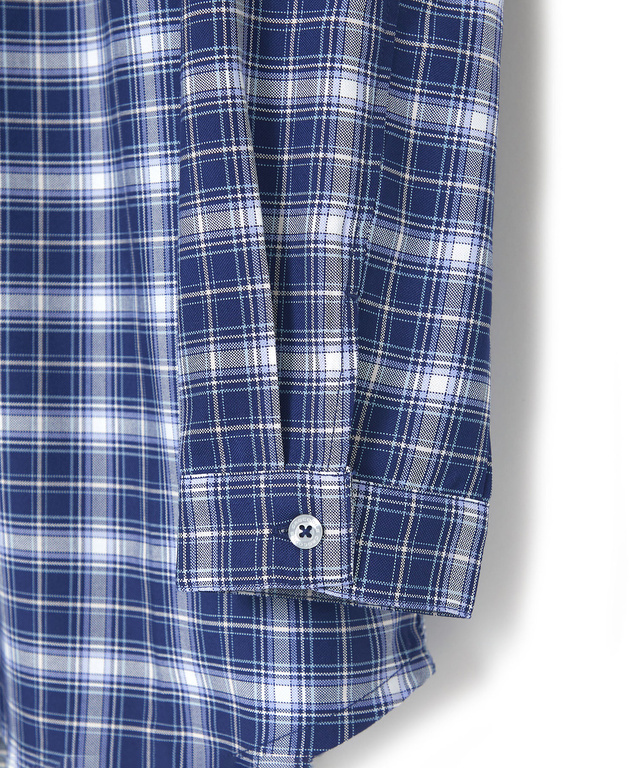 フロント切り替え チェック柄 チュニック【オンラインショップ・一部店舗限定】