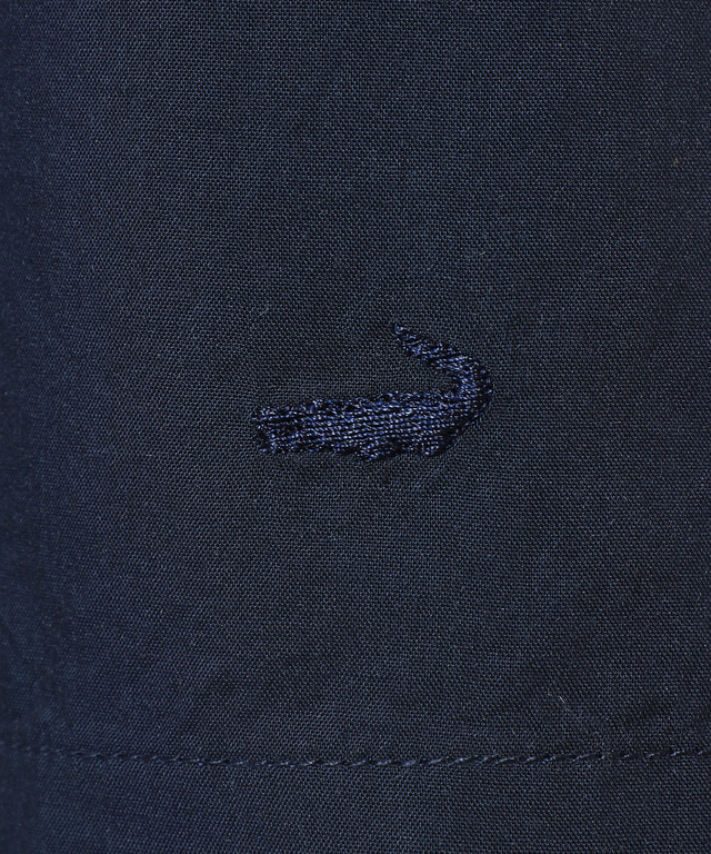 袖刺繍 フレア ブラウス