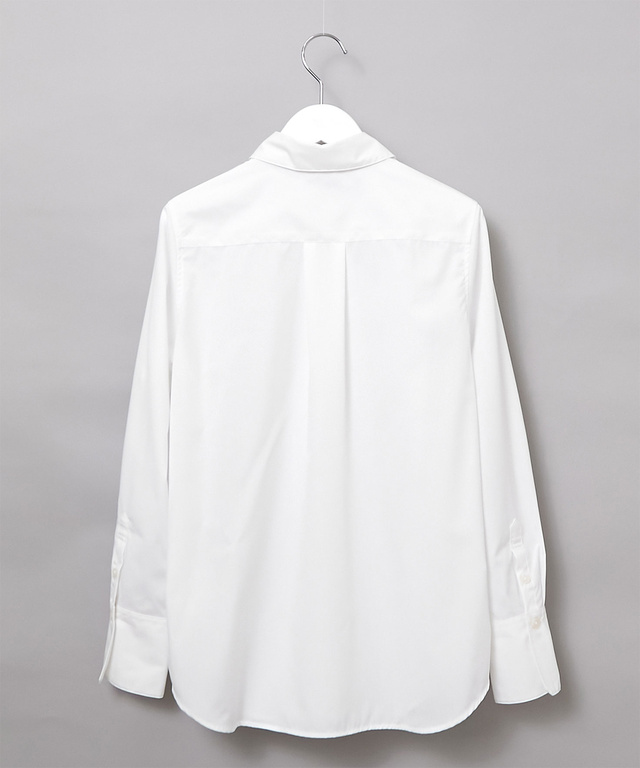 ポプリン レギュラーカラー ブラウス【一部店舗限定】