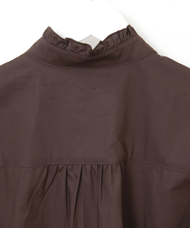 ピンタック フリル ブラウス【一部店舗限定】