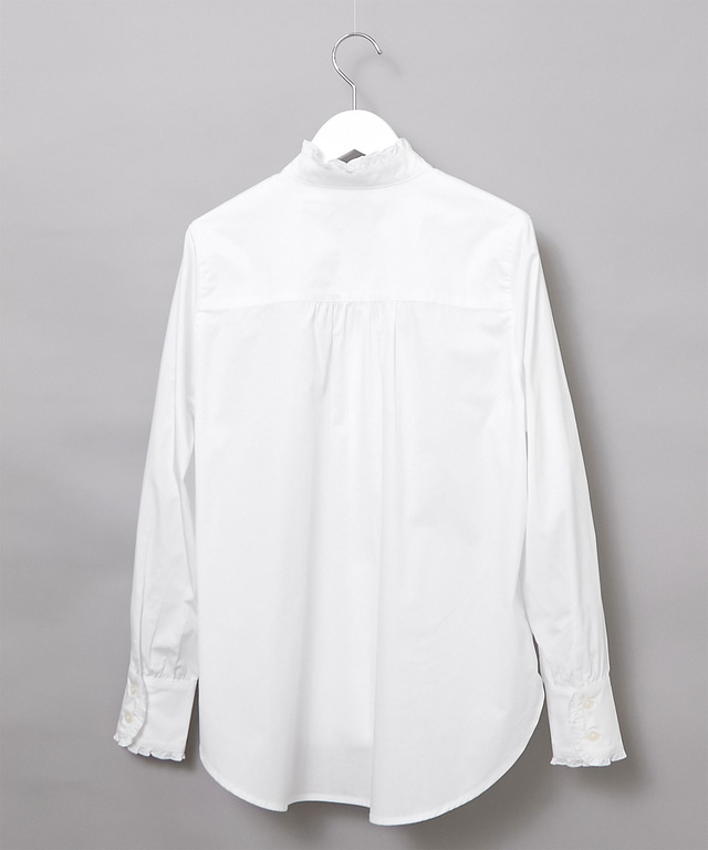 ピンタック フリル ブラウス【一部店舗限定】