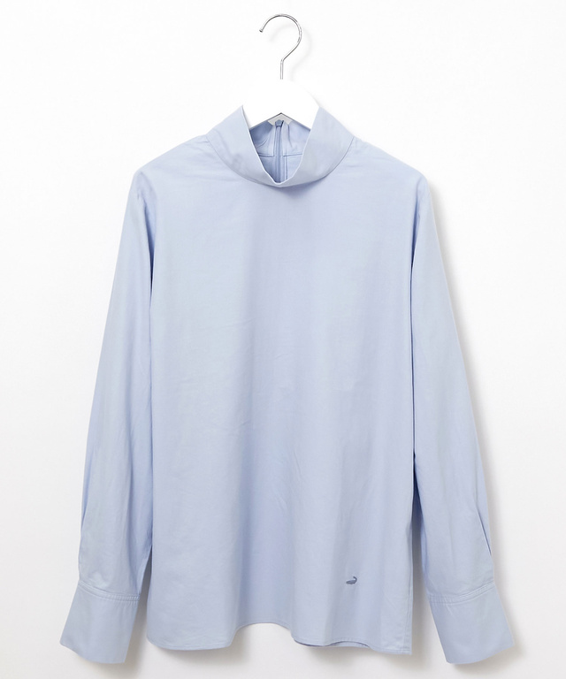 ツイル ボウタイ付き ブラウス