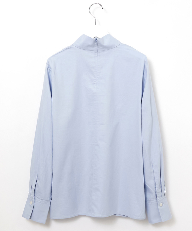 ツイル ボウタイ付き ブラウス