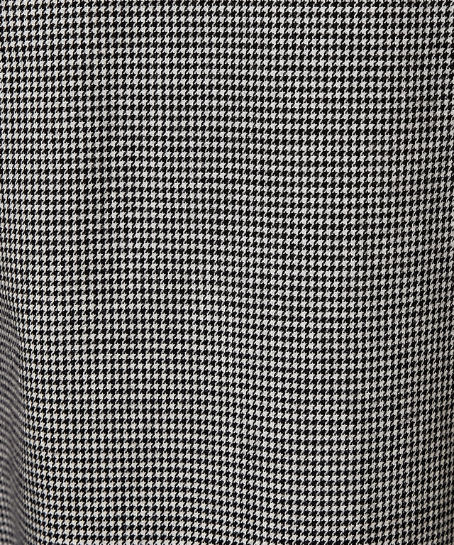 微起毛 チェック プルオーバーブラウス