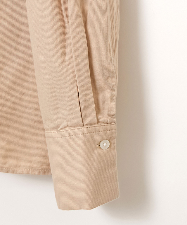 ピケコーデュロイ ボウタイ付き ブラウス【一部店舗限定】