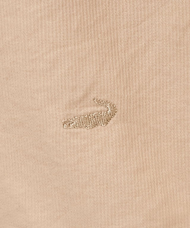 ピケコーデュロイ ボウタイ付き ブラウス【一部店舗限定】