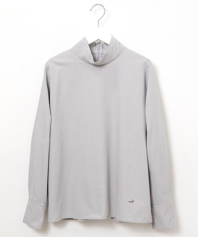 ピケコーデュロイ ボウタイ付き ブラウス【一部店舗限定】