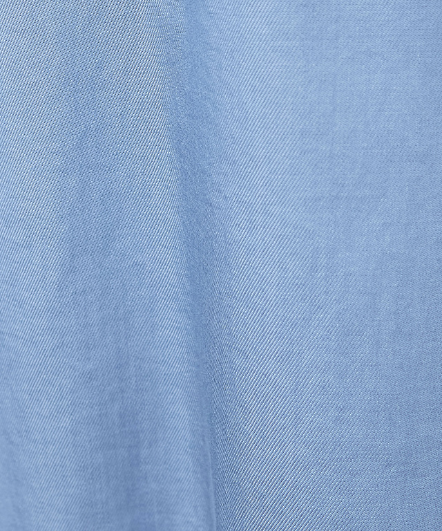 ダンガリー パールボタン ブラウス【一部店舗限定】