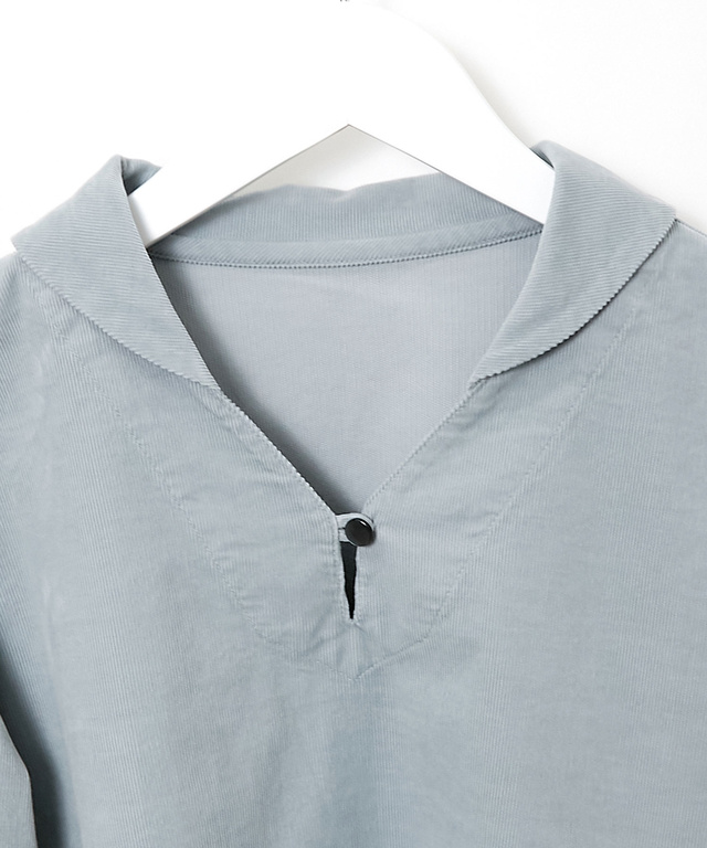 コーデュロイ セーラ―カラー ブラウス【一部店舗限定】