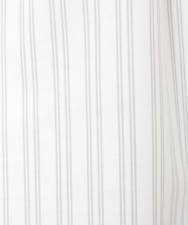 ノンアイロン  ストライプ柄 ブラウス