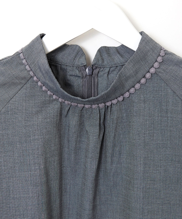 ハイネック プルオーバー ブラウス【オンラインショップ・一部店舗限定】