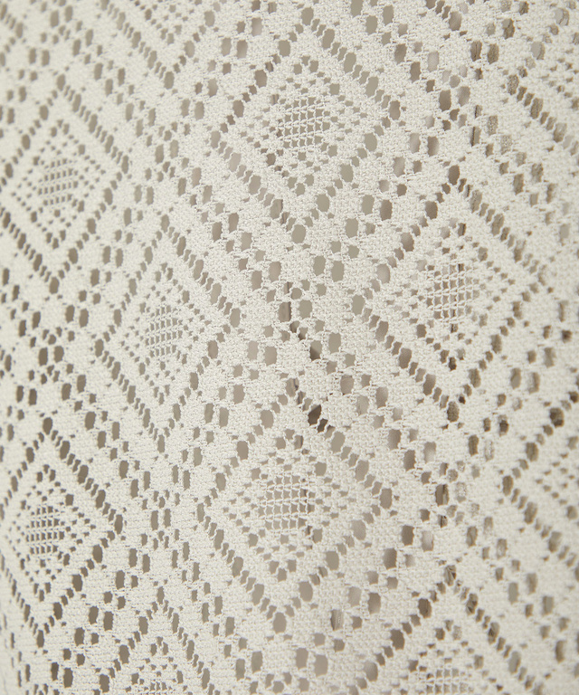 フロントリボン レース ブラウス