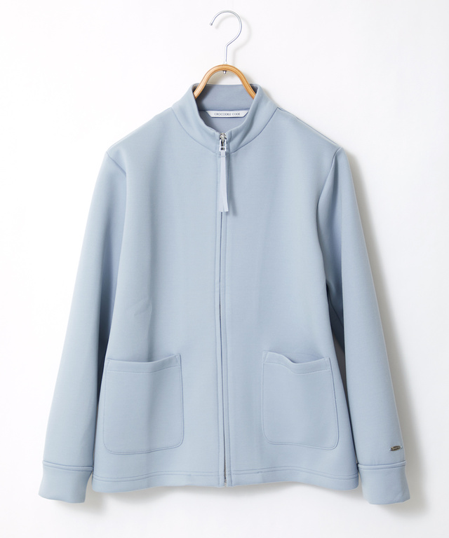 カルゼ スタンドカラー ジャケット