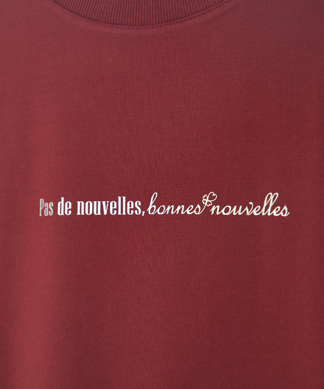 パールプリント ロゴ Tシャツ