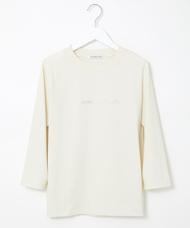 パールプリント ロゴ Tシャツ