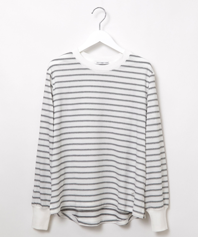 天竺 ラウンドヘム カットソー【一部店舗限定】