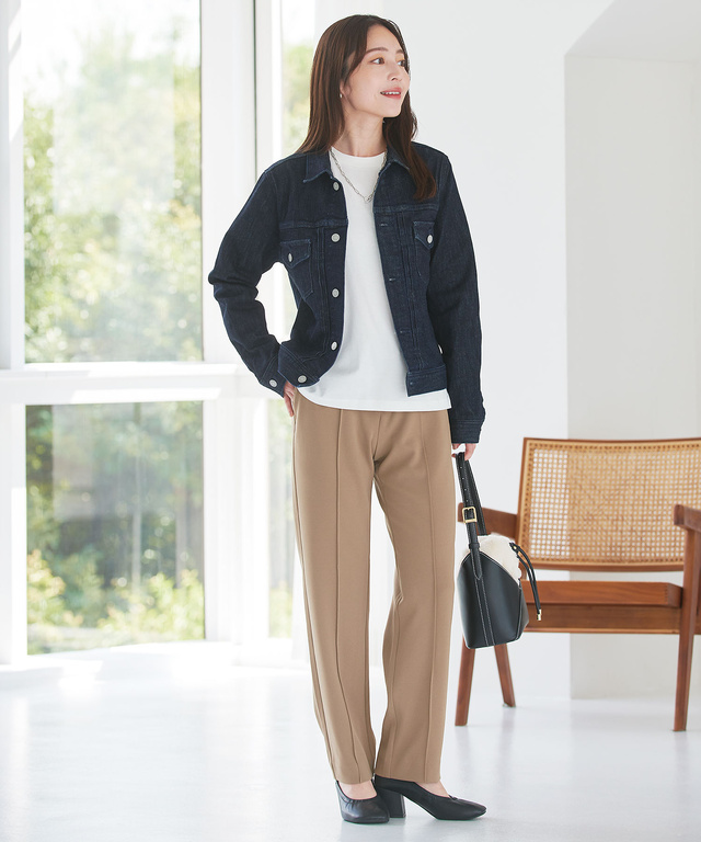 天竺 ラウンドヘム カットソー【一部店舗限定】