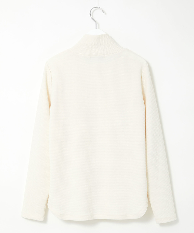 リップル 襟スリット カットソー【一部店舗限定】