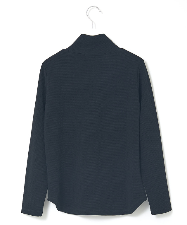 リップル 襟スリット カットソー【一部店舗限定】