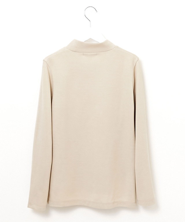 ツイルライク ハイネック カットソー【一部店舗限定】