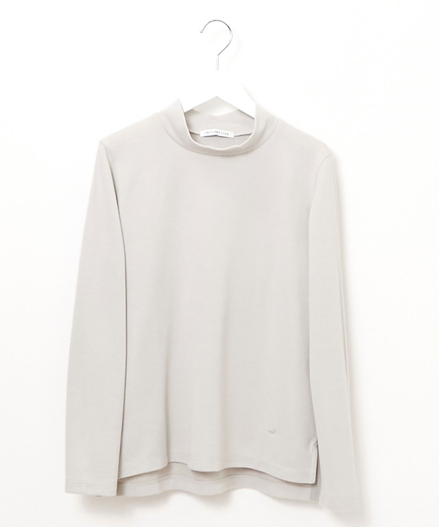 ツイルライク ハイネック カットソー【一部店舗限定】