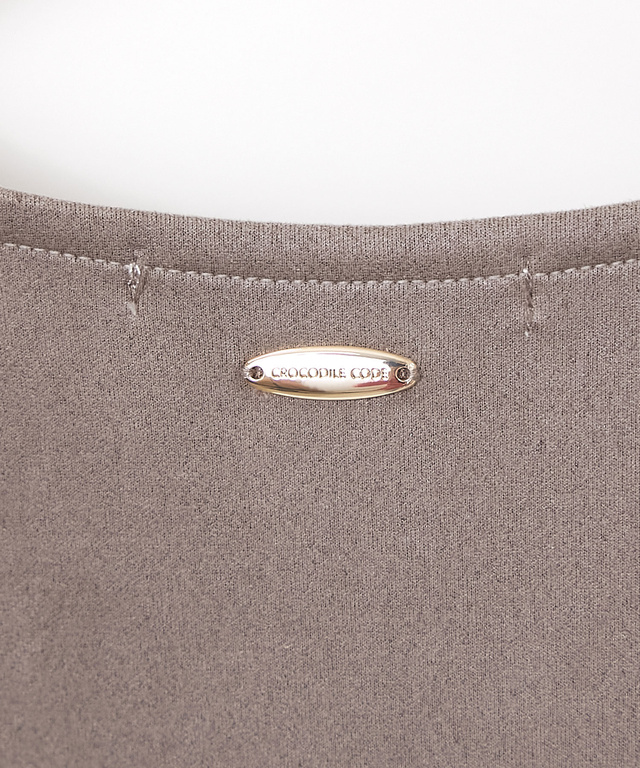 微起毛 Vネック ジャンパースカート【一部店舗限定】