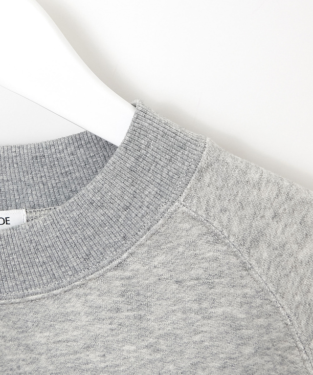 裏毛 箔プリント スウェット