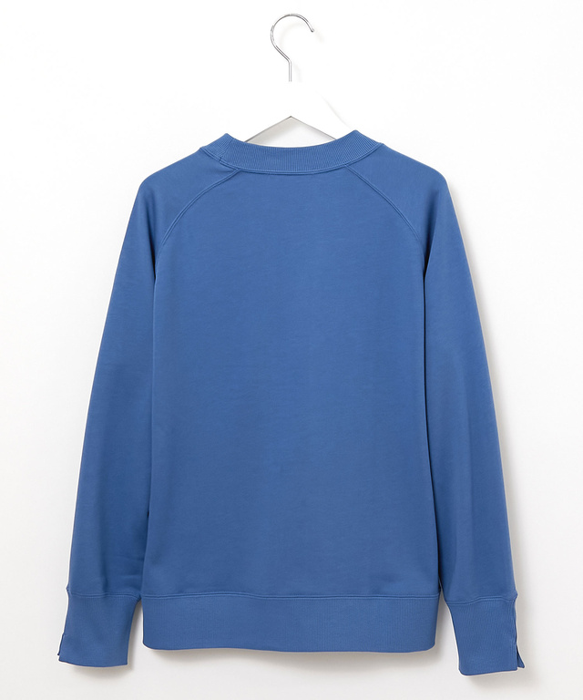 裏毛 箔プリント スウェット