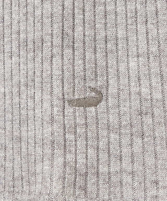 ラメ糸 オフタートル カットソー【一部店舗限定】