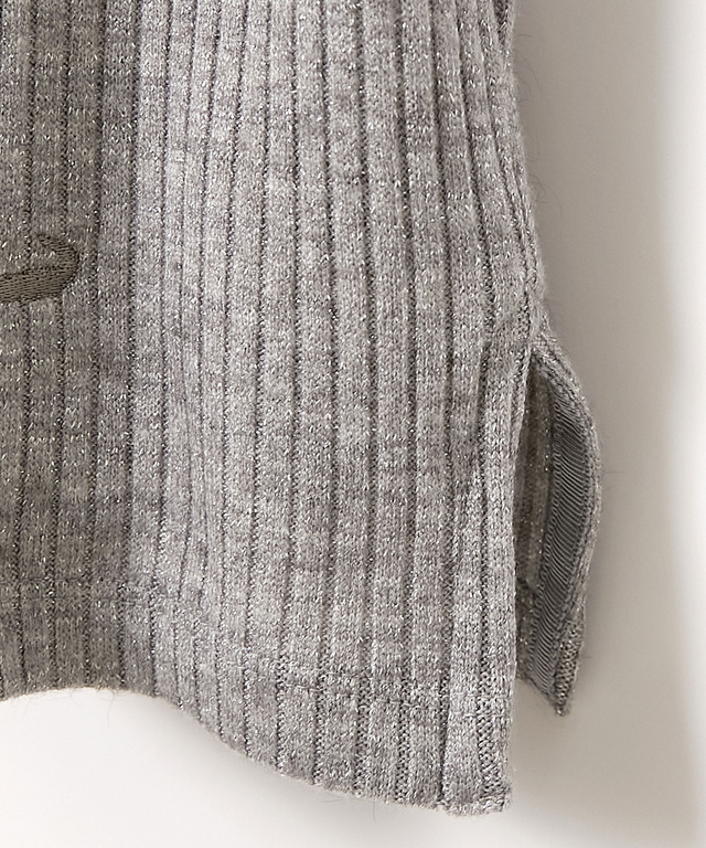 ラメ糸 オフタートル カットソー【一部店舗限定】