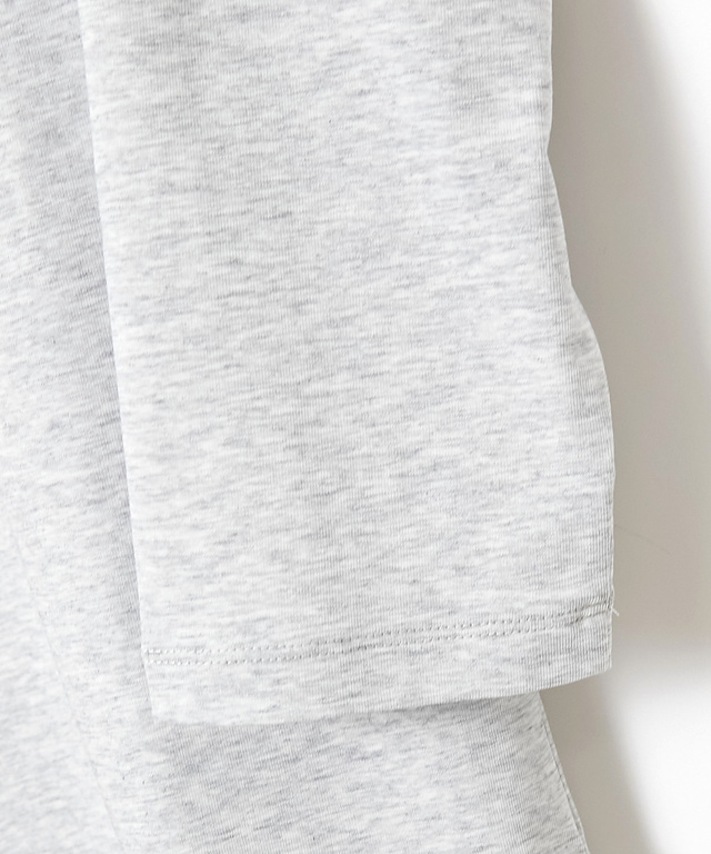 天竺 グラフィック 七分袖Tシャツ